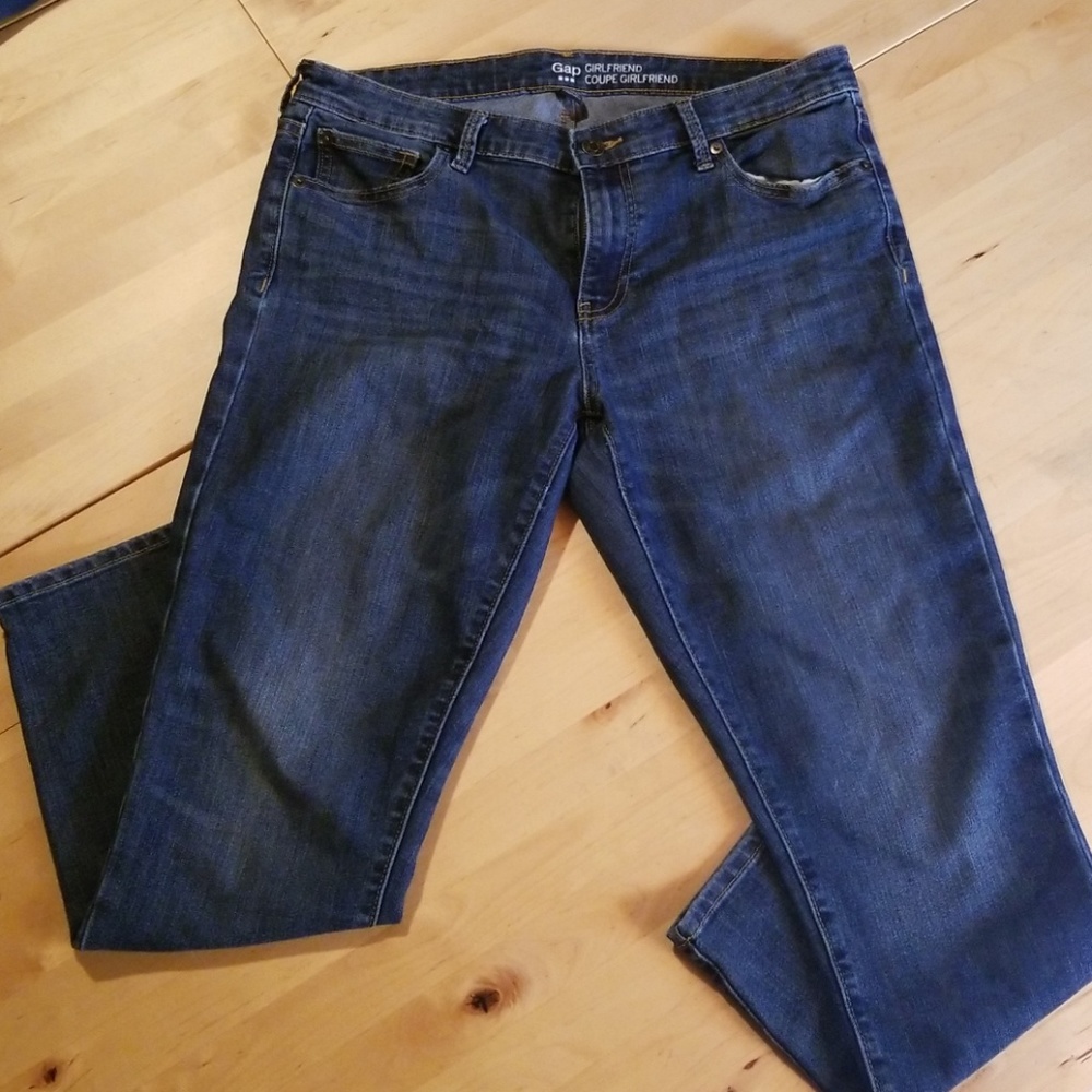 Gap Girlfriend skinny crops